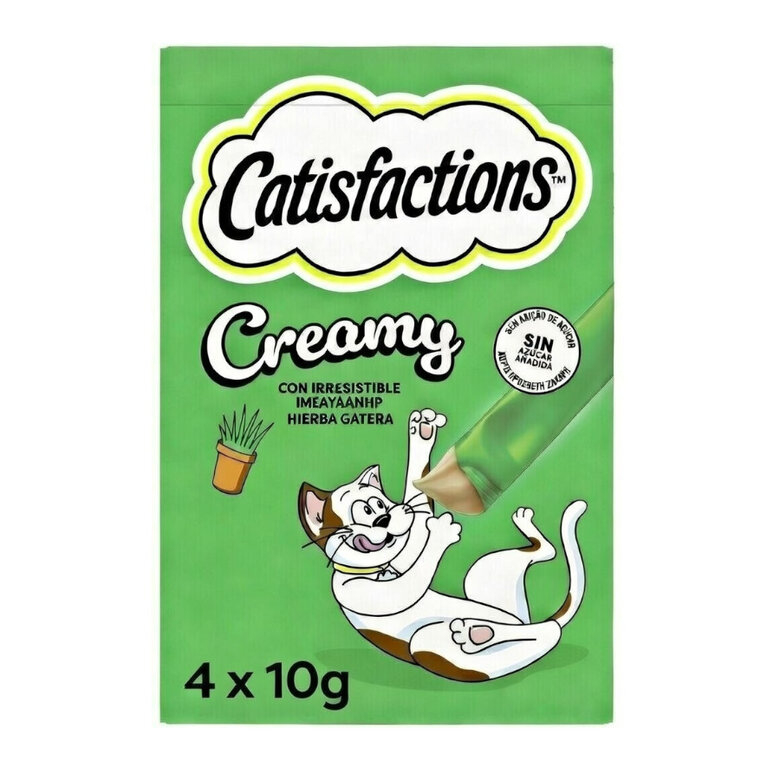 CATISFACTION CREAMY NIP 11x4x10g