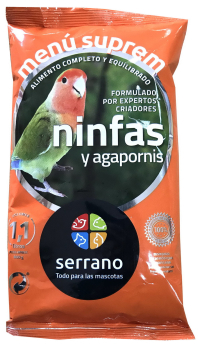 SUPREM NINFAS&AGAPORNIS  25x800g