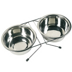 COMEDERO INOX.2 SENOS  7cm 200ml
