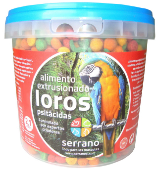 CUBO EXTRUSIONADO LORO aprx 1Kg