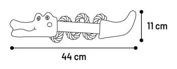 JOKKO COCODRILO 44cm 3ud  521978 - 2