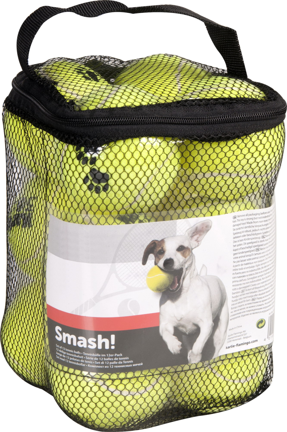 PELOTA TENIS SMASH 12x6cm  45634