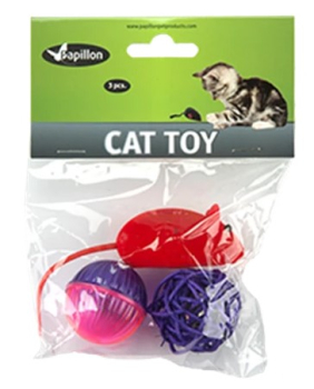 JUGUETES GATO PACK 3ud 240109