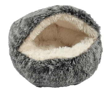 IGLOO GATO&PERR POILU GRIS 50x35