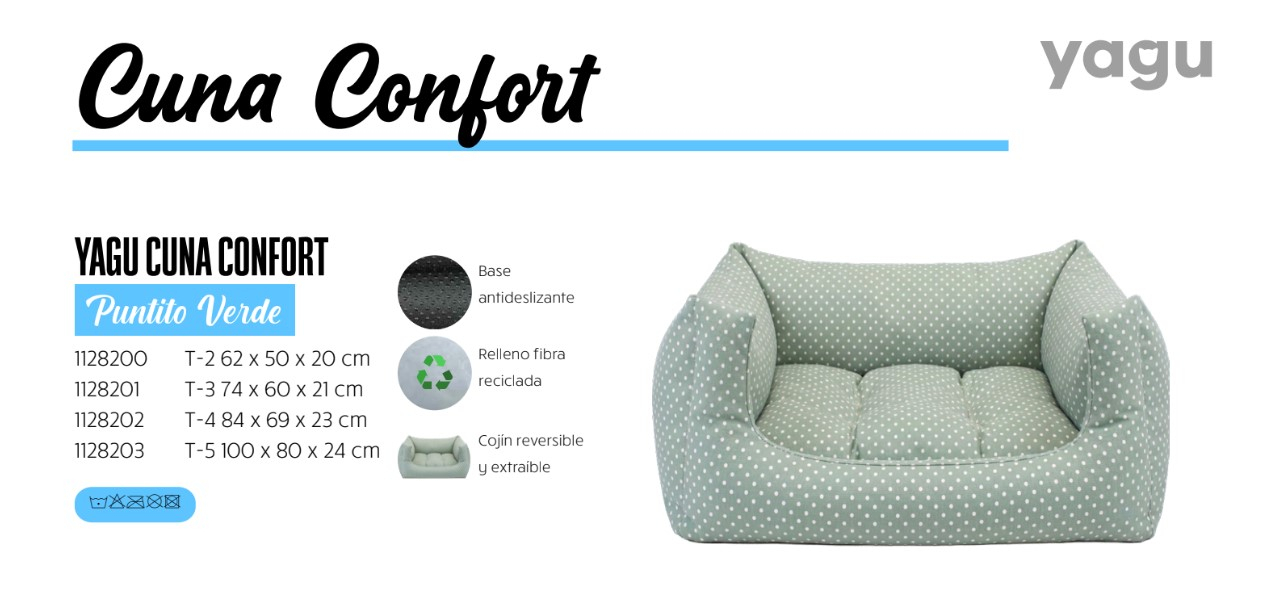 CUNA CONFORT Nº2 62x50 PUNTO VER
