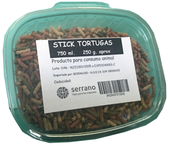 STICK TORTUGA 750ml  250g. aprox
