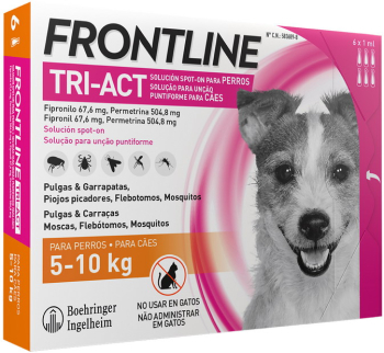 FRONTLINE TRIACT 5-10Kg 3pipetas