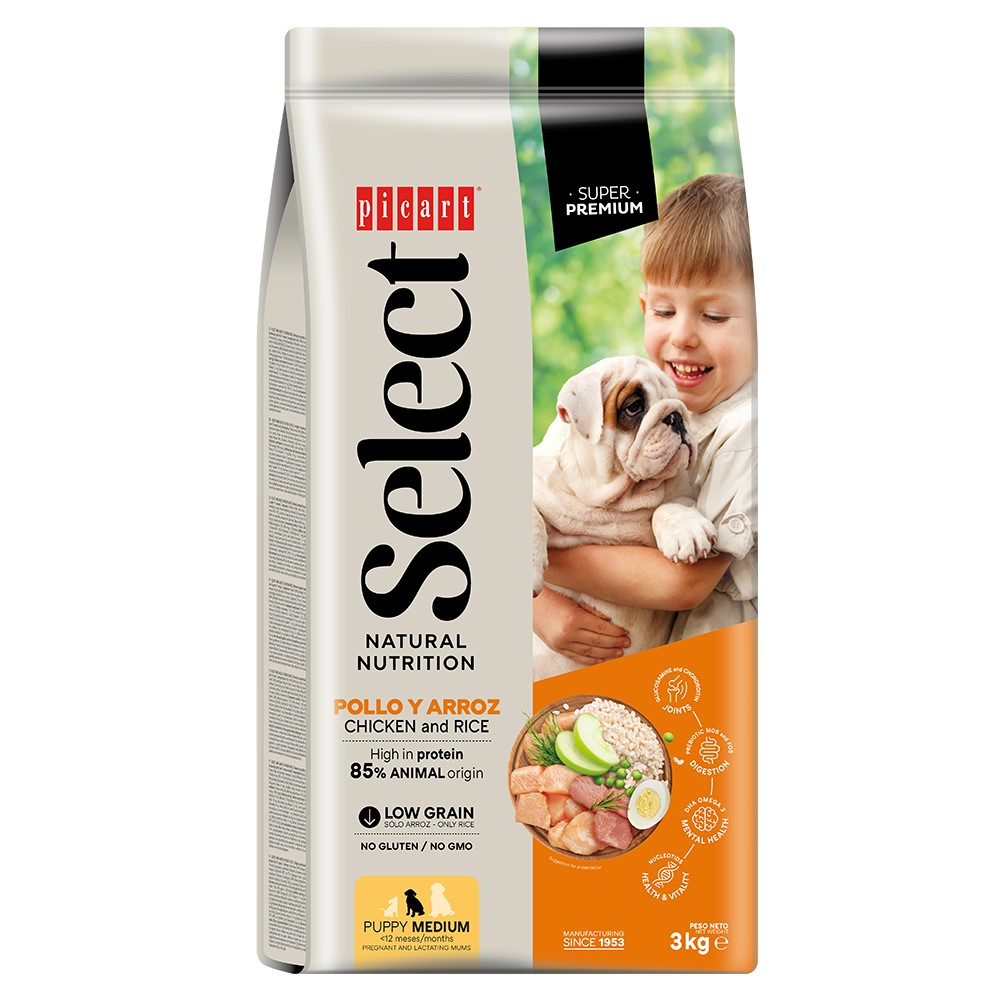 SELECT DOG PUPPY CHICKEN     3Kg