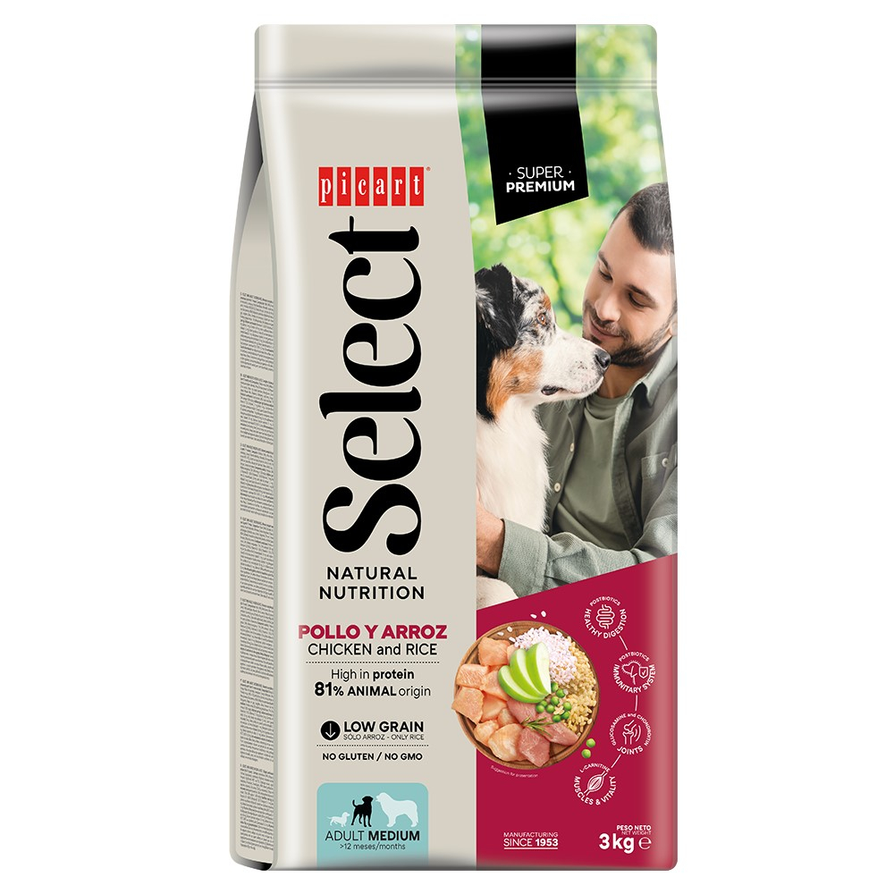 SELECT DOG CHICKEN      12Kg