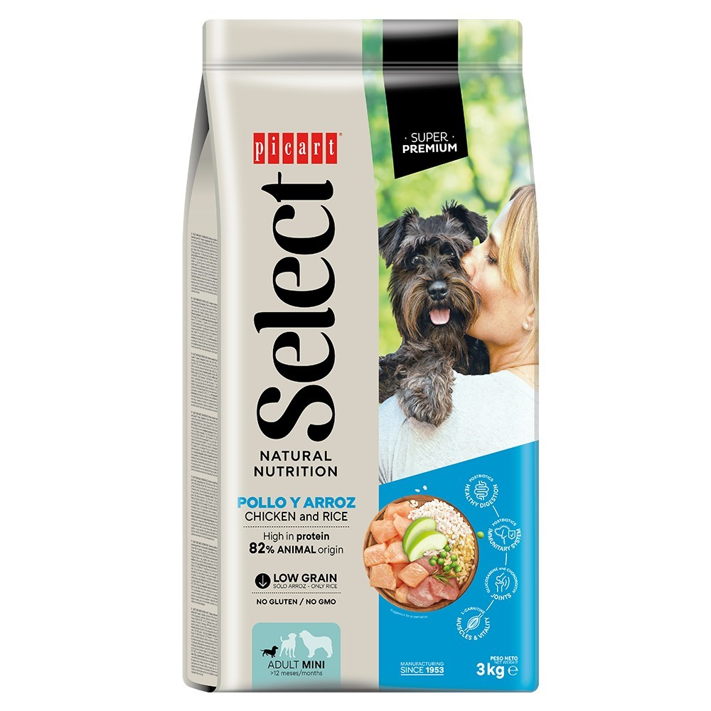 SELECT DOG MINI  CHICKEN     3Kg