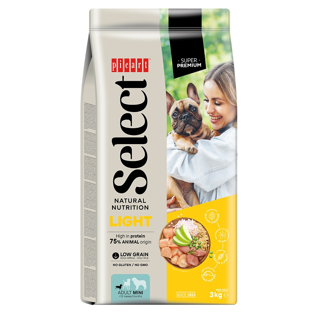 SELECT DOG MINI LIGHT  3Kg