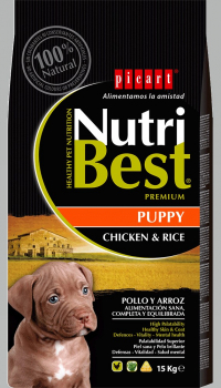 NUTRIBEST DOG PUPPY 15 KG.