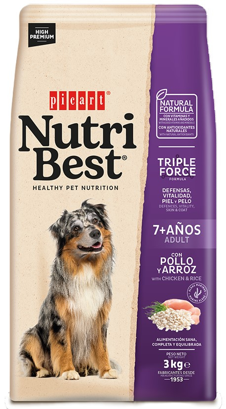 NUTRIBEST DOG  SENIOR 3Kg