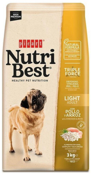 NUTRIBEST DOG  LIGHT 3Kg