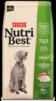 NUTRIBEST DOG  CORDERO 3Kg