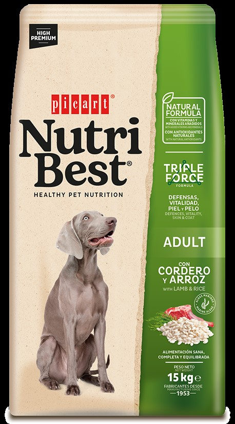 NUTRIBEST DOG  CORDERO 15Kg