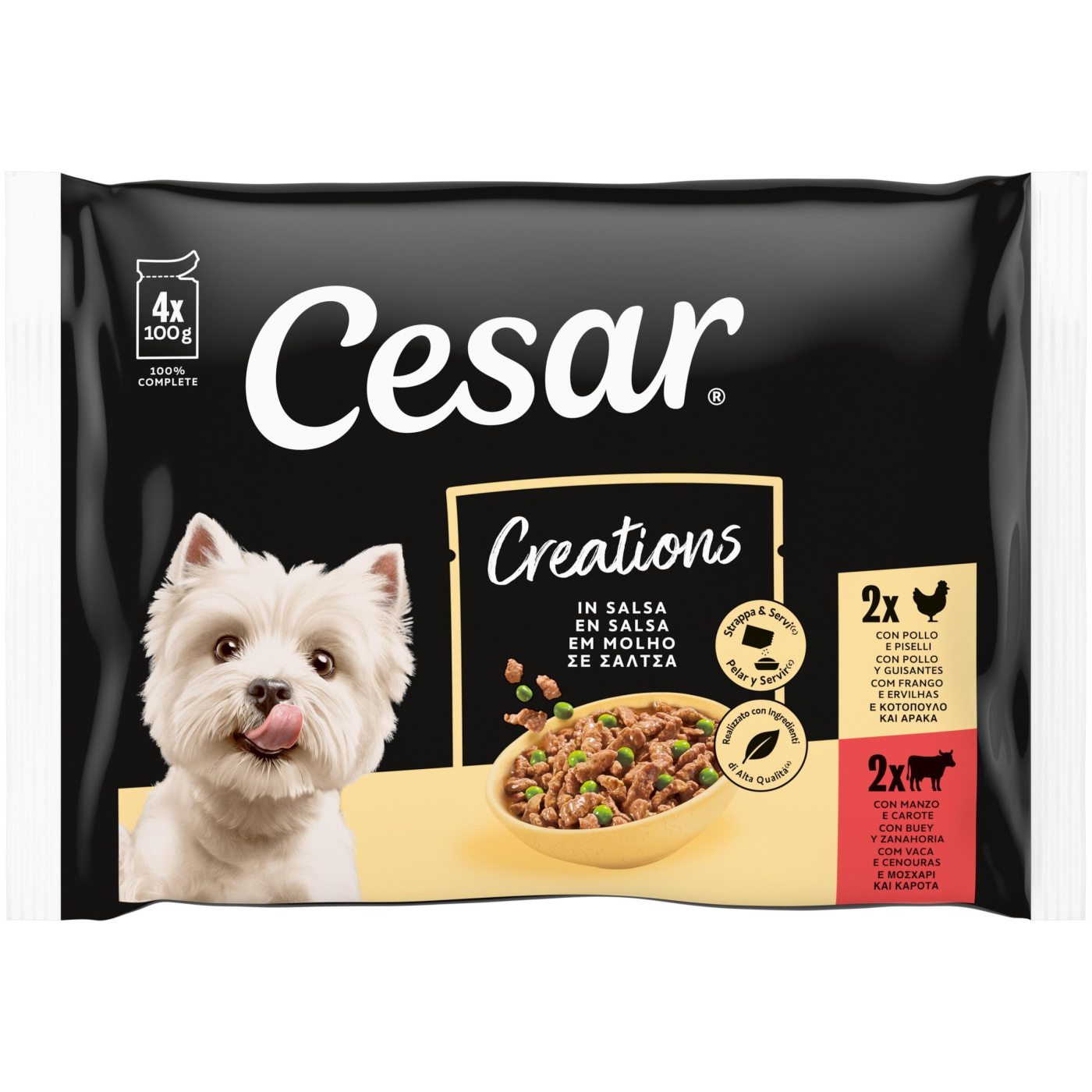 CESAR PAK SEL SALS13x4x100 DM78D