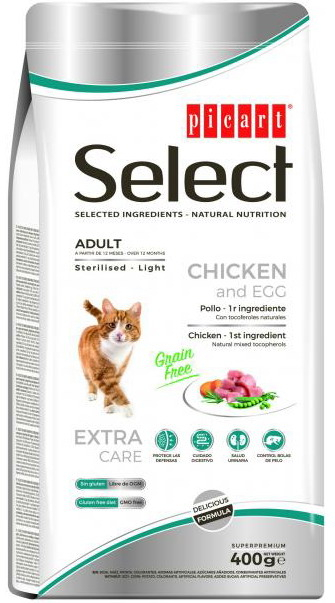 SELECT CAT FREE STERIL-LIGHT 400