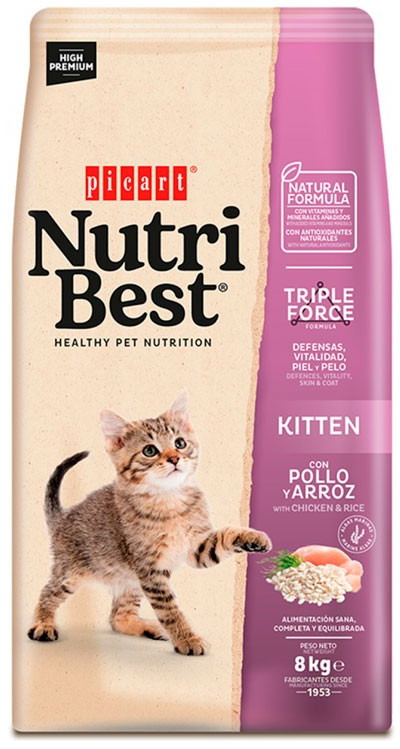 NUTRIBEST KITTEN CHICKEN 8KG