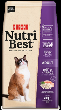 NUTRIBEST CAT CHIKEN&RIC 2K