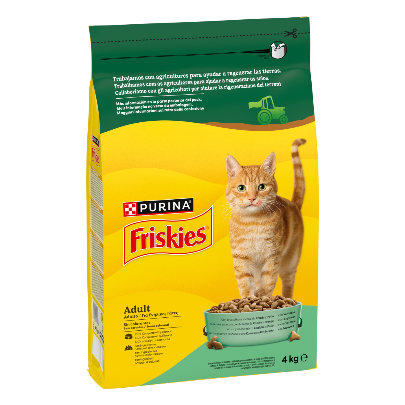 FRISKIES CAT CON/POLL/VER 4x4KG