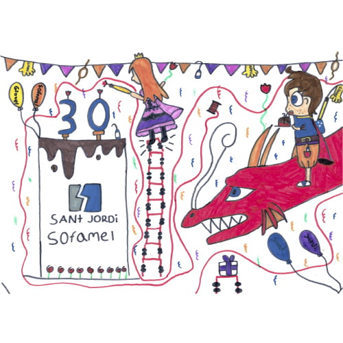 We celebrate Sant Jordi with lots of talent!