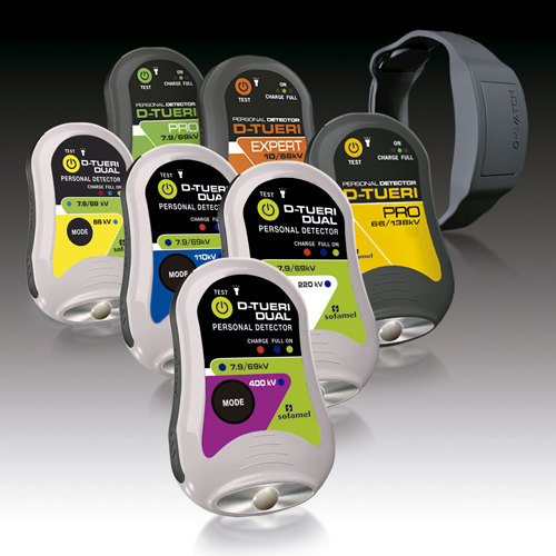 Protección total con los kits de detectores  de tensión personal