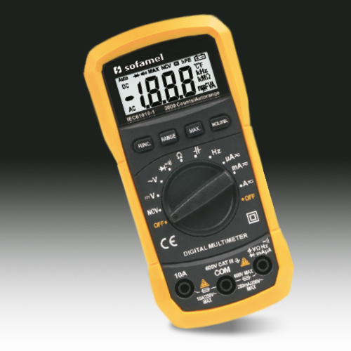Discover the versatility and simplicity of our DM-600 Multimeter