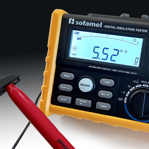 The CIT-10 insulation meter, your ally in electrical safety