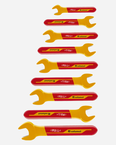 30117 Set of insulated open-ended spanners