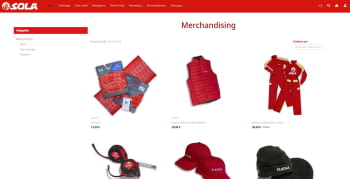 New SOLÀ merchandising shop!