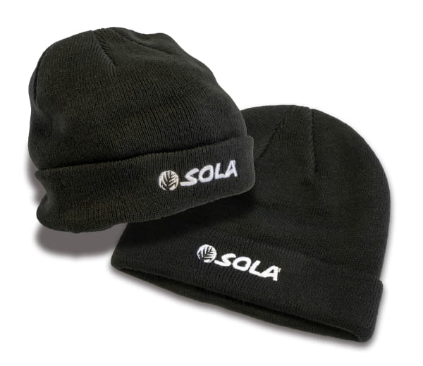 GORRO DE LANA NEGRO CON LOGO BORDADO EN BLANCO (duplicate)