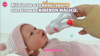 Alimenta a tu bebé reborn con el nuevo biberón mágico