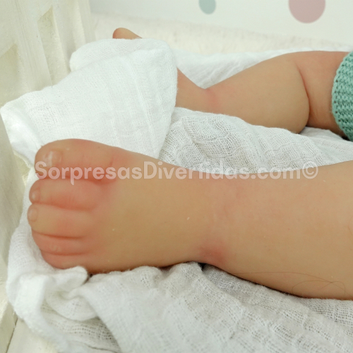 Bebé Reborn de silicona Carles - RESERVA - 5