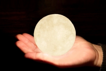 The Moon. Lamp LED Night Light - Small - - 2