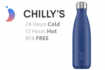 Chilly's Bottle AZUL MAT 500ml