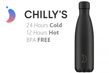 Chilly's Bottle NEGRA 500 ml