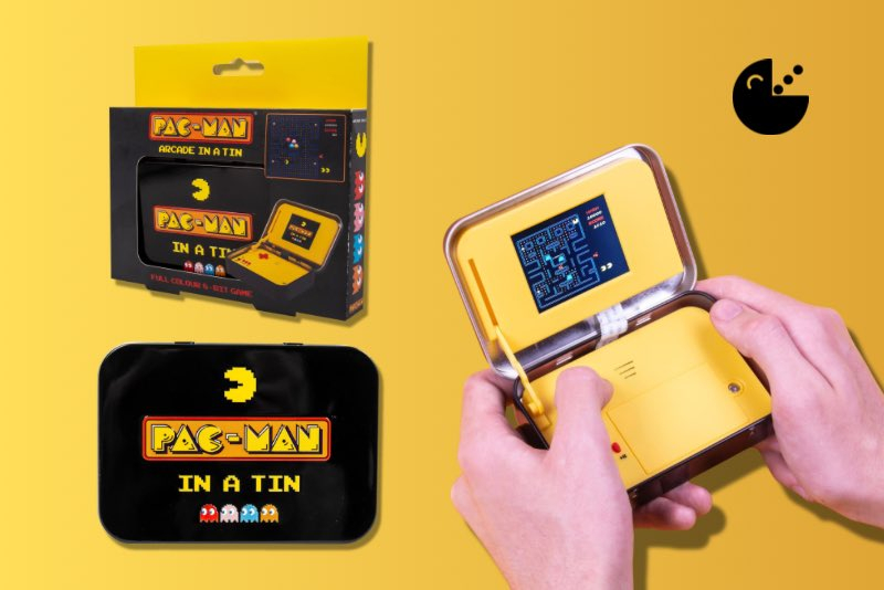 Pac-Man Arcade in a tin
