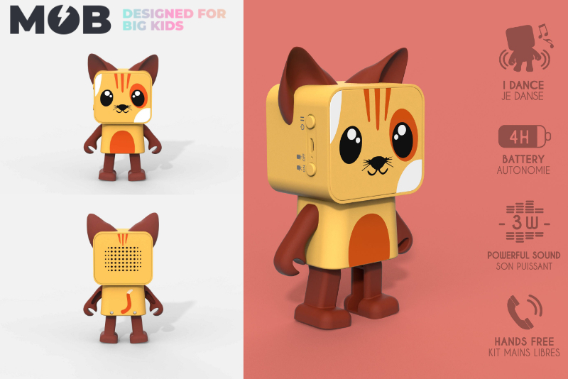 Speaker Dancing animal Cat