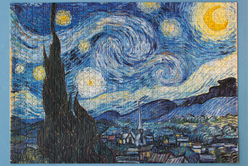 Puzzle 1000 pieces Starry night - 2