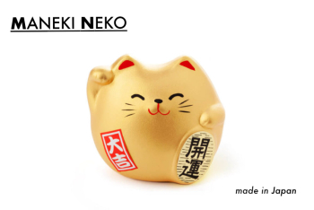 Maneki Neko Gold
