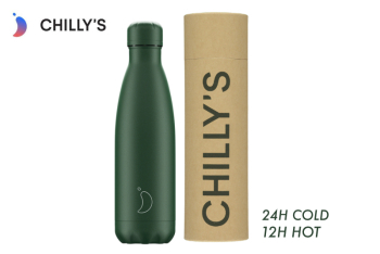Chilly’ s Bottle MATTE GREEN 500 ml