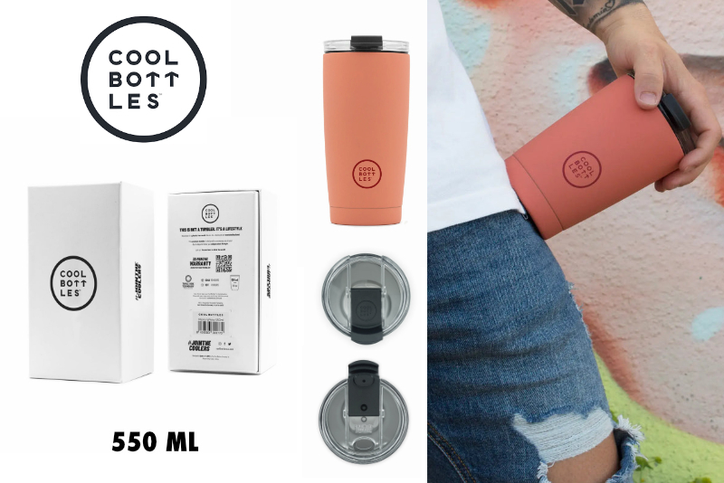 Tumbler 550 ml PASTEL CORAL