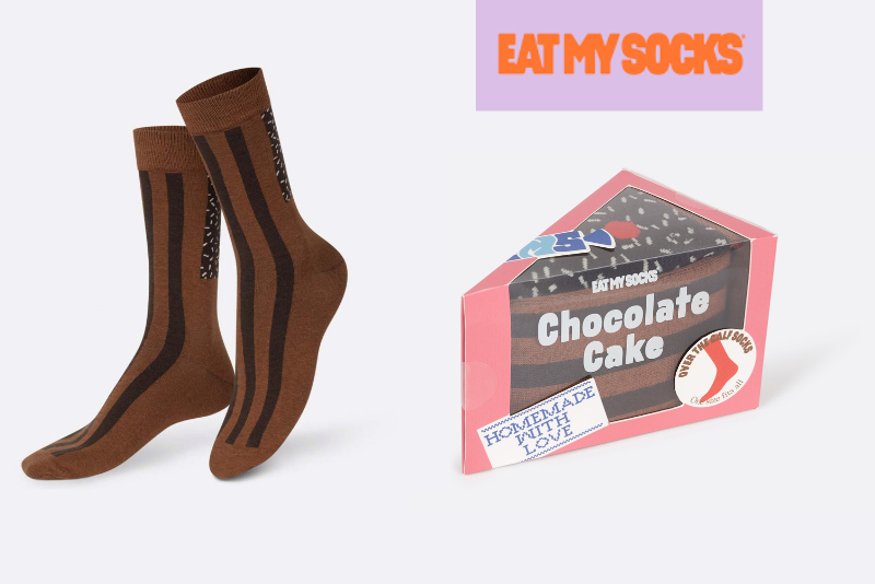 Chocolate Cake Socks