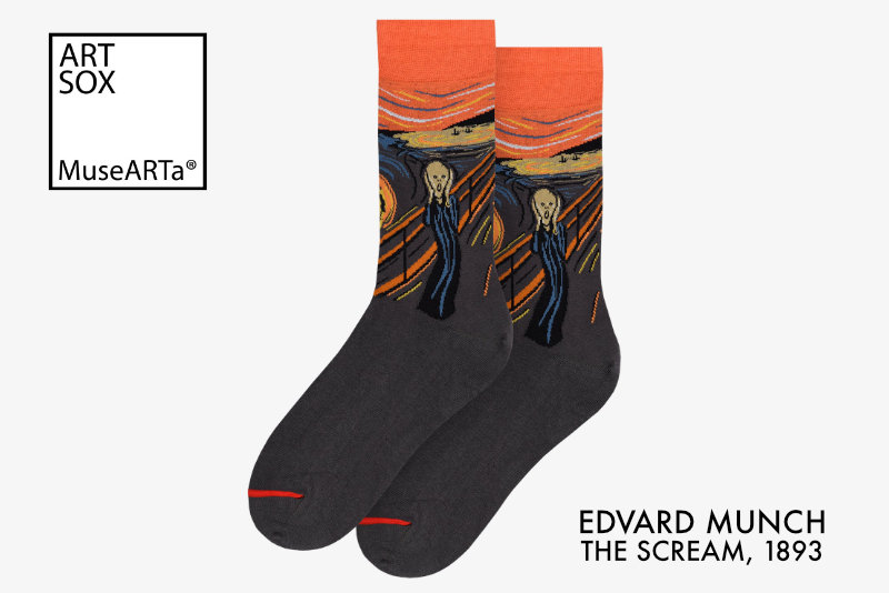 Munch Socks - The scream