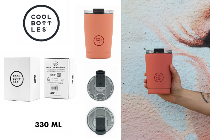 Tumbler 330 ml PASTEL CORAL