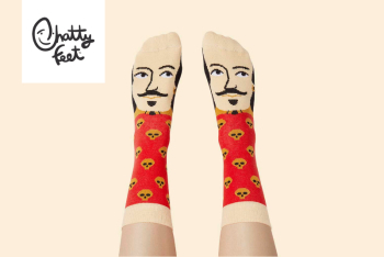 William Shakes-Feet Socks