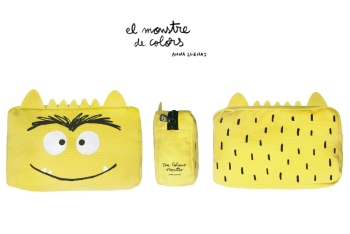 Pencil case Monster Yellow by Anna Llenas