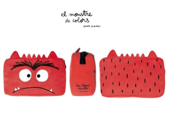 Pencil case Monster Red by Anna Llenas