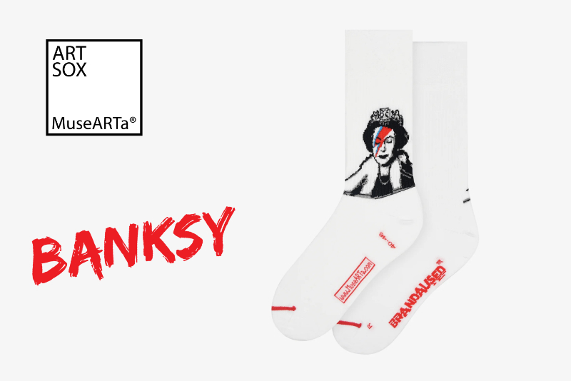Banksy Socks - Lizzie Stardust